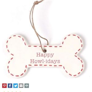 NWT Mud Pie Holiday Ornament